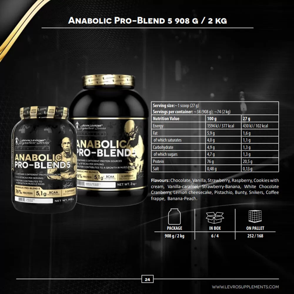 Kevin Levron - Anabolic Pro-blend 5  (2.00 kg)