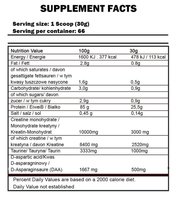 Kevin Levrone Anabolic ISO Whey - 2 kg