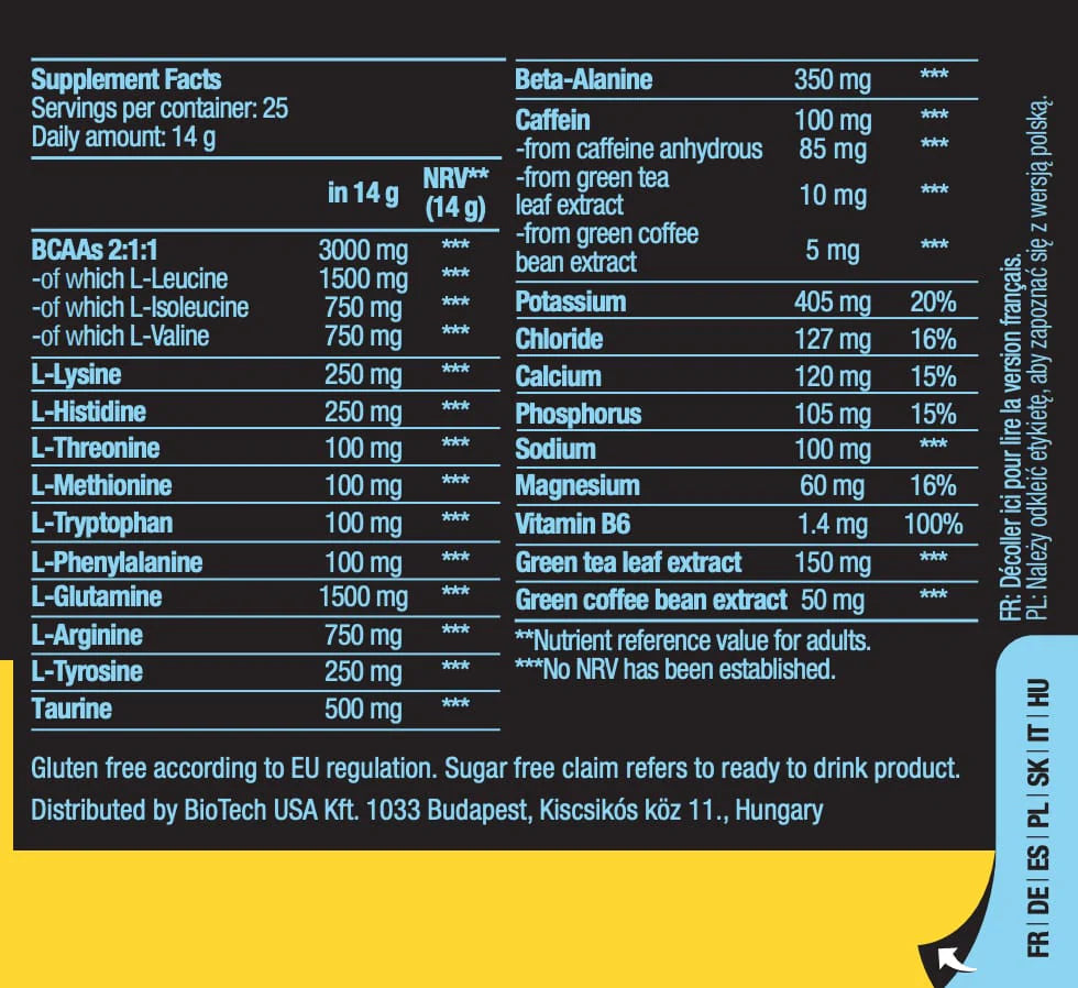 Biotech EAA Zero 350 gr