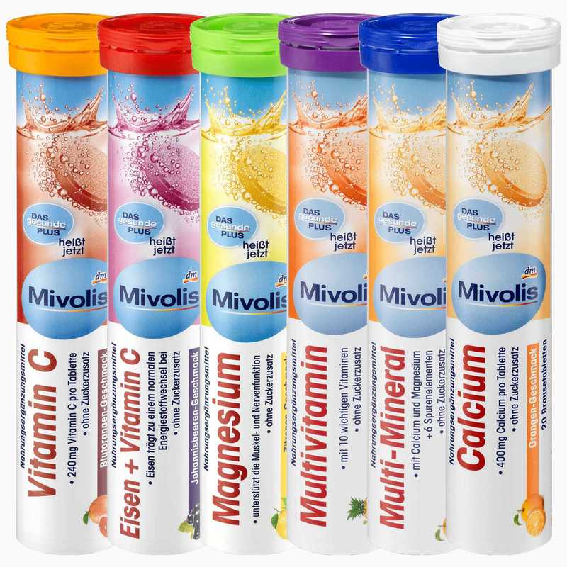 Mivolis Vitamins Tubes x 20 pcs