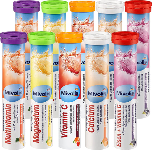 Mivolis Vitamins Tubes x 20 pcs