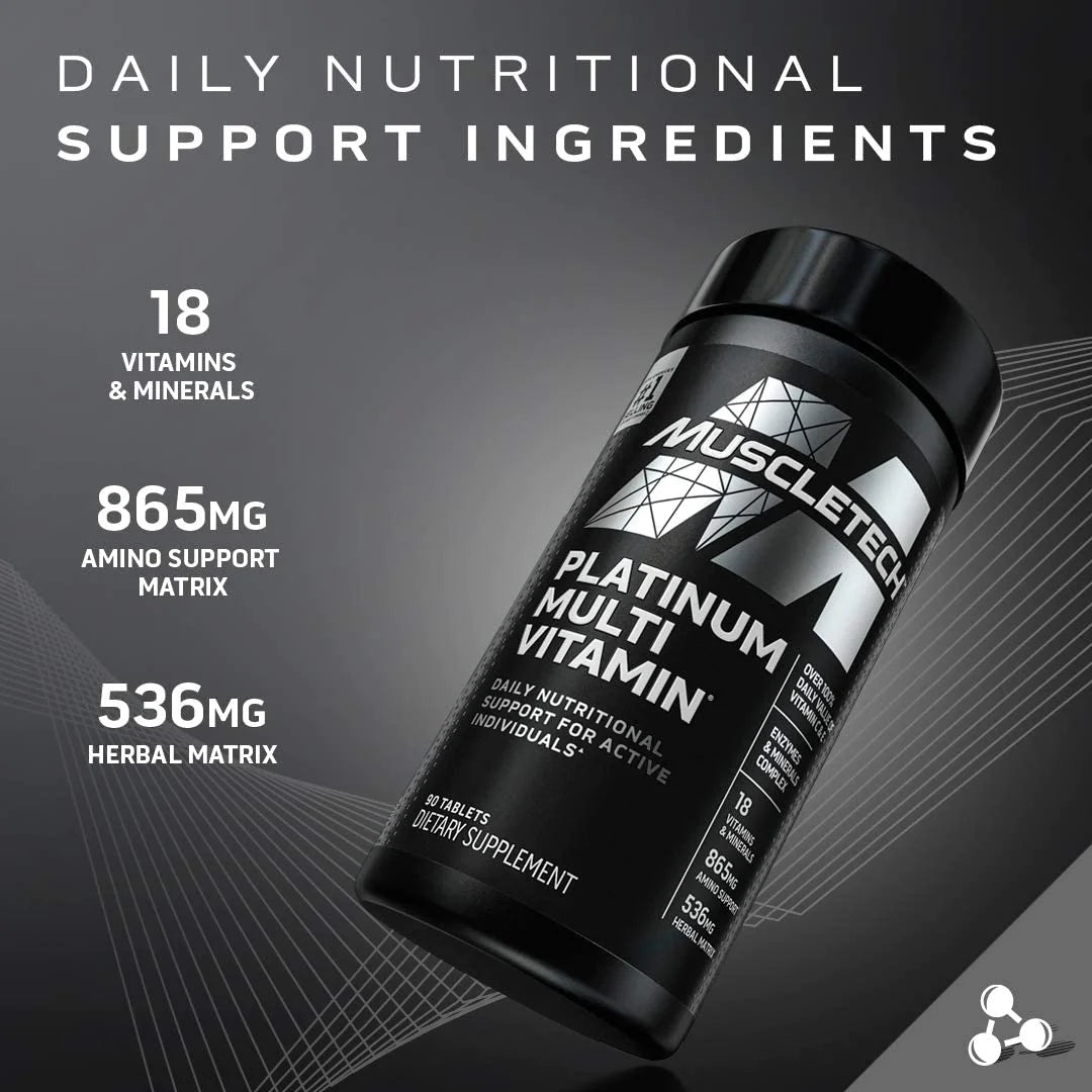 MuscleTech - Platinum Multi Vitamin, 60 tablets