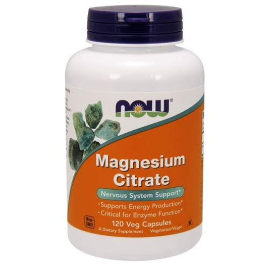 NOW magnesium Citrate - 120 caps