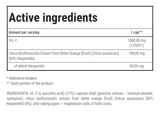 Trec Vitamine C-1000  - 90 caps