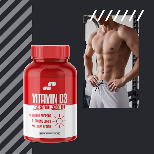 Muscle Power - Vitamine D3 (120 Gélules)