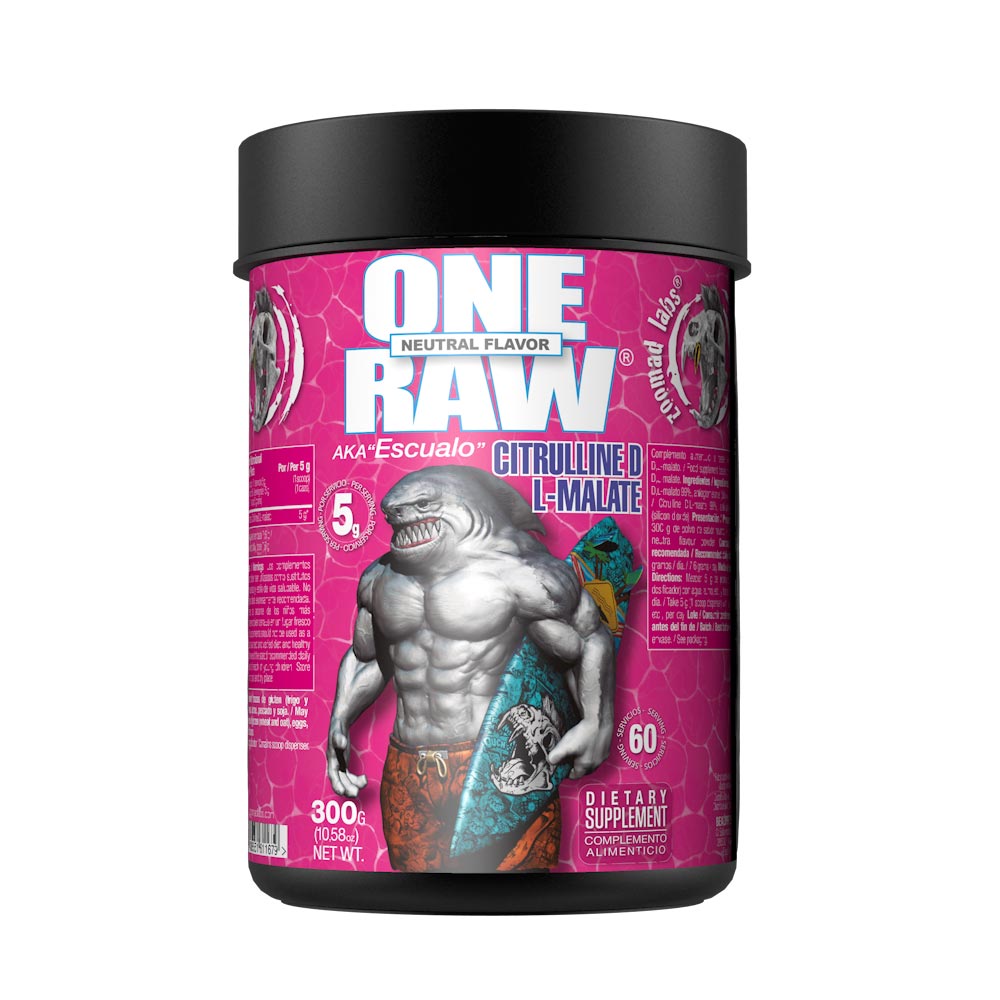 ONE RAW®. CITRULLINE D, L-MALATE - 300 gr